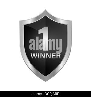 Winner Concept. Vector Illustration Isolated on White Background. Stock Vector
