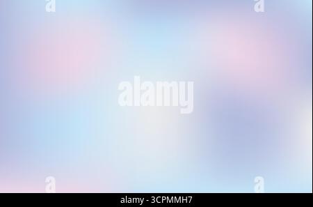 Abstract Vector Pastel Color Gradation Background Illustration. Stock Vector