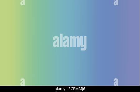 Abstract Gradient Blend Of Green, Blue, And Purple. Vector Background Illustration. Stock Vector