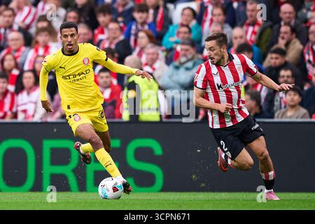 Azzedine Ounahi of Girona FC during the La Liga match 2025-2026, date