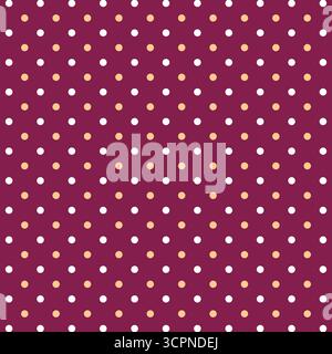 Elegant colorful polkadot pattern, abstract background. Vector illustration Stock Vector
