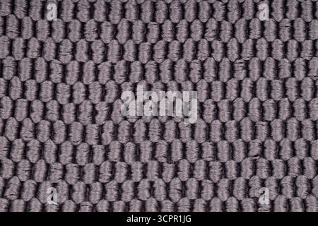 Close Up Gray Woven Fabric Texture Stock Photo