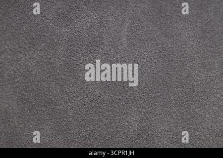 Gray Suede Leather Texture Surface Stock Photo