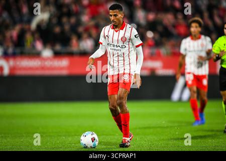 Azzedine Ounahi of Girona FC during the La Liga match 2025-2026, date