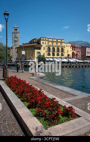 Riva Del Garda, Lake Garda, Trento, Italy Stock Photo