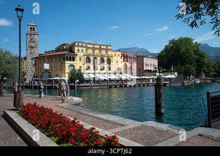 Riva Del Garda, Lake Garda, Trento, Italy Stock Photo