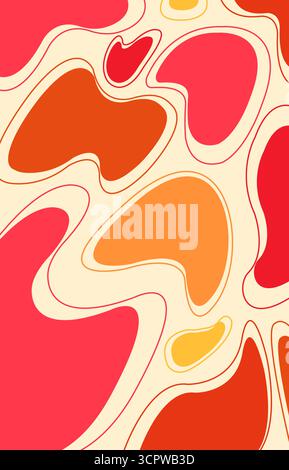 pattern design shapeless abstract design Stock Photo