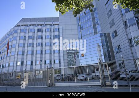 Embassy and Consulate General of the People's Republic of China, Maerkisches Ufer, Mitte, Berlin, Germany Stock Photo