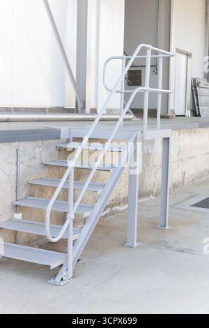 access structures industrial, walkway and platform metal with stairs ...