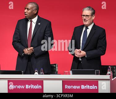 Deputy Prime Minister David Lammy speaking during the launch of the ...