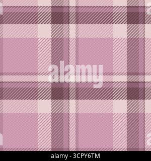 Doodle check vector plaid, christmas background texture textile. Wedding seamless pattern fabric tartan in light and pastel colors palette. Stock Vector