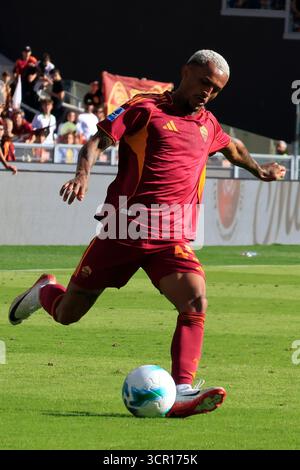 Verona Rome Wesley Franca of A.S. Roma is in action during the matchday 9 of the ...