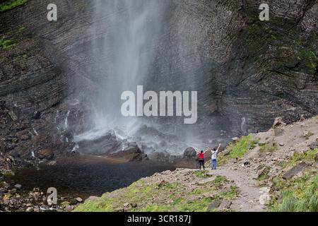 Gocta Waterfalls, one of the tallest waterfalls in the world, located ...