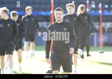 Bodø 20250929. Ulrik Saltnes and Kjetil Knutsen during Bodø Glimt's