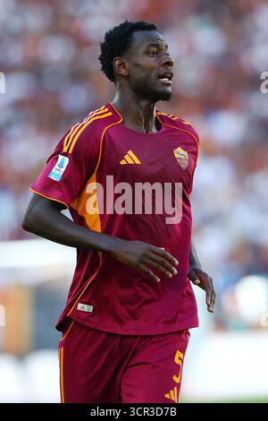 Verona Rome Evan Ndicka of Roma during the Enilive Serie A match between Roma v ...