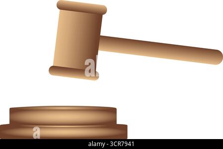 Gavel Icon Stock Vector