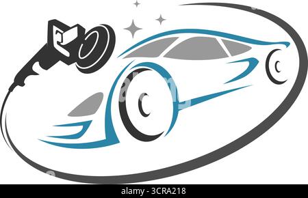 Car wash business logo icon design Stock Vector