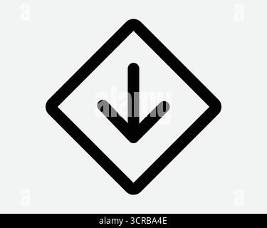 Down Arrow Icon Download Downward South Below Under Underneath ...