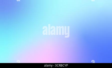 Winter holographic gradient. Pastel Christmas background, modern winter blue gradient vector design Stock Vector