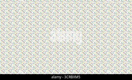Seamless Colorful Abstract Geometric Pattern Background Vector. Stock Vector