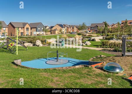 Whitehouse Park in Milton Keynes Stock Photo