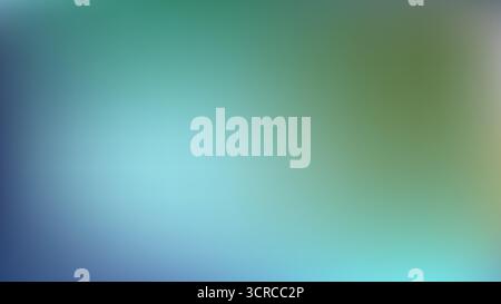Cool abstract gradient blending sea blue into green with subtle lighting, ideal for modern presentations and tech visuals. Stock Vector