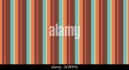 Stripes seamless pattern background in sweet colors Stock Vector