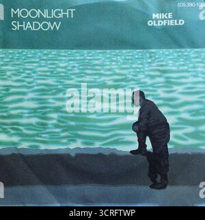 Vinitage Vinyl Singles 7″, Mike Oldfield, Moonlight Shadow, 1983