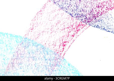An Soft Pastel Crayon Texture Colour Background Close Up Grainy Stock Photo