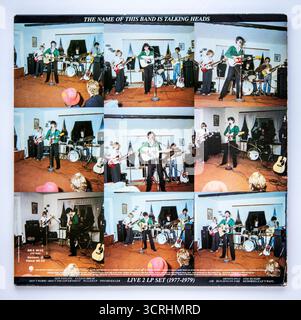 The name of this band is talking heads hi-res stock photography