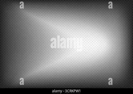 Black and White Lateral Gradient Overlay or Shadow Effect Soft Grayscale Abstract Checkered Background. Stock Vector