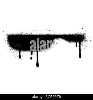 Spray Painted Graffiti knife icon Sprayed isolated with a white background. Stock Vector