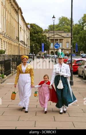 Jane Austen Festival 2025, Great Pulteney Street, Bath, Somerset, England, Great Britain, UK, Europe Stock Photo