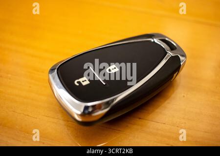 Vehicle proximity key — opens by presence Stock Photo
