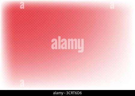 Abstract Soft Red Gradient Overlay Checkered Background with Soft Grayscale Overlay Gradient. Stock Vector