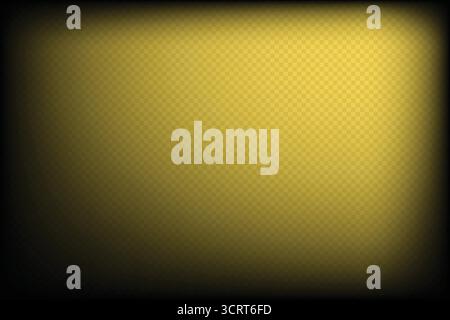 Golden Abstract Background With Soft Glow And Subtle Checkered Pattern For Design Projects. Stock Vector