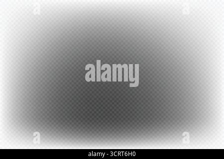 Abstract Soft Dark Vignette Shadow Overlay Checkered Background with Soft Grayscale Overlay Gradient. Stock Vector
