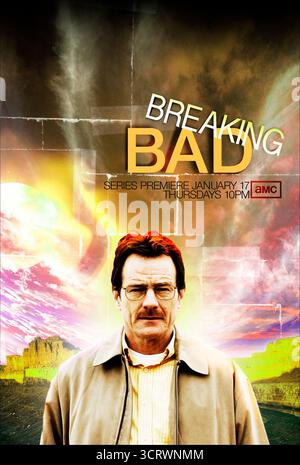 Breaking Bad poster Bryan Cranston Stock Photo - Alamy