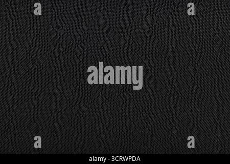 Close up of black mesh texture surface Stock Photo