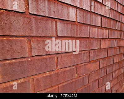A seamless texture of red bricks. Stock Photo