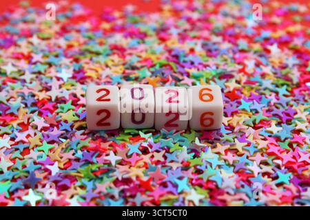 Happy and prosperous year 2026 Stock Photo
