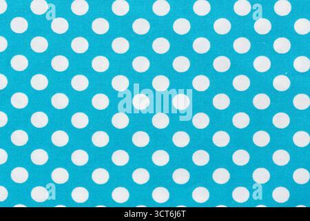 Blue polka dots pattern. High quality texture in extremely high resolution. Stock Photo
