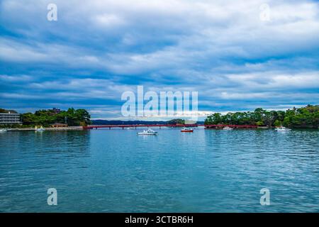 Miyagi Prefecture - Matsushima, one of Japan's three most scenic spots Stock Photo