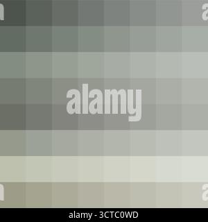 Gray color palette. Silver gradient chart. Cool tone shades. Monochrome Vector scheme. EPS 10. Stock Vector