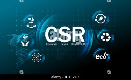 CSR Corporate Social Responsibility, sustainability or sustainable ...