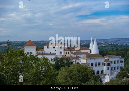 Sintra National Palace. Sintra Portugal Stock Photo