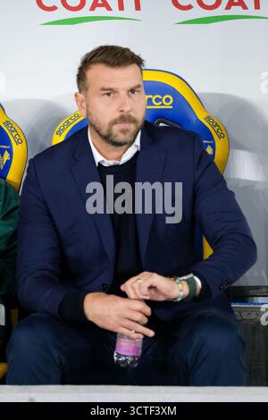 Paolo Zanetti Head Coach of Hellas Verona FC during ACF Fiorentina vs