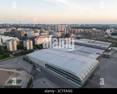 The fair center in Helsinki, Finland Stock Photo