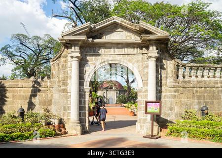 the main gate of Paco Park in Manila, Philippines Stock Photo