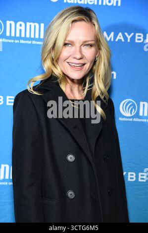 Kirsten Dunst attends the 'This Is Crazy' NAMI Benefit Performance at
